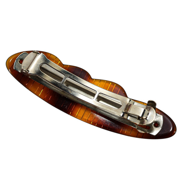 Lot of 4 Large Hair Barrettes - Earthy Classic Looks - Office Hair - Picture 14 of 16